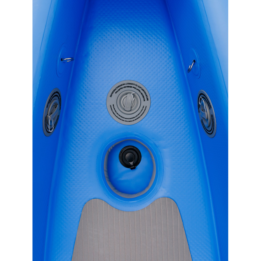 Надувной каяк трехместный Blau See Whale-3 Expedition 